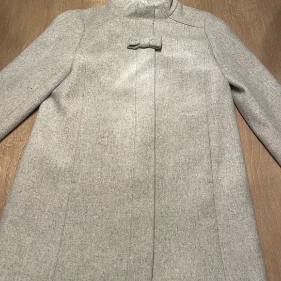 J. Crew Crewcuts Girls’ Wool-Blend Bow Coat - Picture 2 of 7